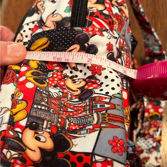 NWOT HANDMADE Mickey and Minnie Mouse Backpack - Red, Black and White ❤️🖤🤍 - Picture 15 of 15